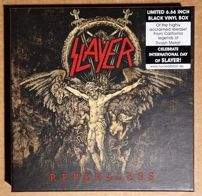 Slayer - Repentless - New 6.66 Inch Black Vinyl Box - Image 1 of 2