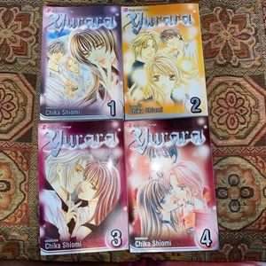 YURARA Manga Books 1-4  Chika Shiomi Paperback Book Bundle VIZ Media Shojo Beat - Bild 1 von 3