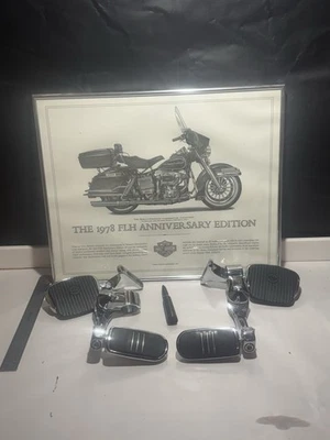 Harley Davidson  Foot Pegs  Fits Street Glide - Image 1 of 4