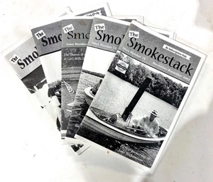 2002 JOURNAL SMOKESTACK LOT OF 6 ISSUES  9 - 14 STEAM BOAT SHIP MARINE NAUTICAL - Bild 1 von 7