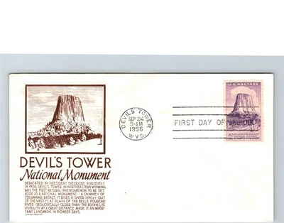 S05-9762, DEVIL'S TOWER NATL MONUMENT, * ANDERSON FIRST DAY COVER - Image 1 of 2