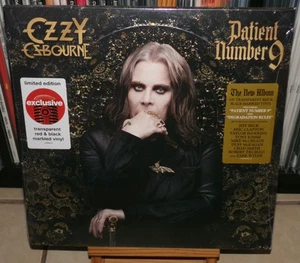OZZY OSBOURNE PATIENT NUMBER 9 RED & BLK LP MR DARKNESS IMMORTAL GOD ONLY KNOWS - Imagen 1 de 9