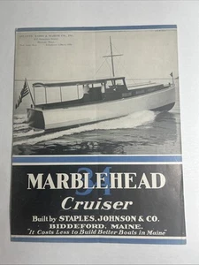 1931 34’ CRUISER ORIGINAL BOOTSPORT KATALOG SELTEN VINTAGE - Bild 1 von 13