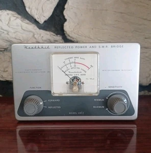VINTAGE Heathkit Reflected Power and SWR Bridge Untested - Zdjęcie 1 z 5