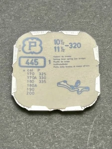 Peseux 320 Setting Lever Spring - Ponte Bascula - Scatto Del Tiretto - Picture 1 of 1