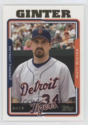 2005 Topps Update Matt Ginter #UH19 - Image 1 of 2