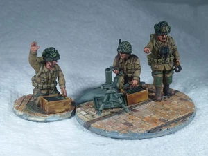 Equipo de mortero medio de Estados Unidos de la Segunda Guerra Mundial - Imagen 1 de 6