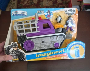 Fisher Price Imaginext DC Super Friends Street Of Gotham The Penguin Show Tank - Picture 1 of 9