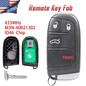 Smart Remote Key Fob 4B For Chrysler 300 2011 2012 2013 2014 2015 2016 2017 2018 - Picture 1 of 8