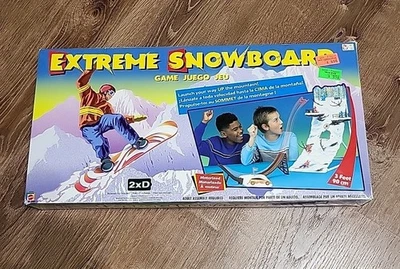 Extreme Snowboard Mattel 2003 Board Game Motorized Board Game New Sealed - Image 1 of 4