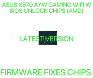 ASUS X870 AYW GAMING WIFI AVEC, SANS MOT DE PASSE MICROLOGICIEL PUCE BIOS DERNIÈRE VERSION - Photo 1/1