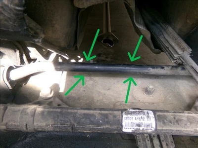 Barra estabilizadora delantera para NISSAN MICRA 1.5 DCI 2003-2010 2005 104395 Foto 1 de 4