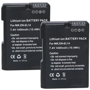 General Brand EN-EL14A Rechargeable Li-ion Battery for P7000,P7100,D3300,D5300 - - Picture 1 of 3