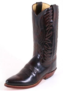 582 botas vaqueras botas vaqueras Line Dance Catalan Texas cuero Buffalo 42,5-43 - Imagen 1 de 5