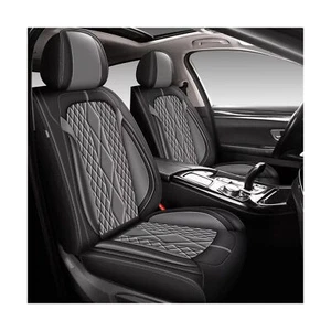 AOMSAZTO Car Seat Covers Full Set Fit for Hyundai Elantra 2017-2023 2024: Fau... - Picture 1 of 8