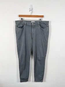 Paige Jeans Womens Size 34 Grey Verdugo Ankle Skinny Denim Mid Rise - Picture 1 of 9