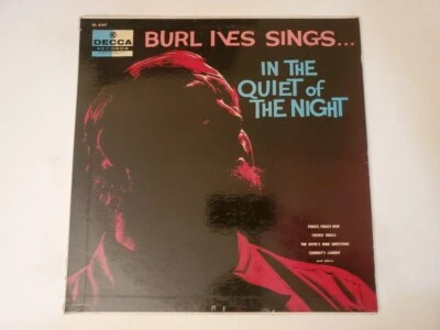 Burl Ives - Sings... In the Quiet of the Night (Vinyl Record LP) - Image 1 of 2