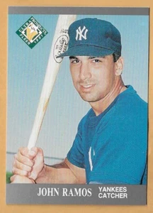 JOHN RAMOS NEW YORK YANKEES PROSPECT #385 - FLEER ULTRA 1991 - Imagen 1 de 2
