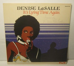 It's Lying Time Again DENISE LaSALLE SIGNED!! Phonograph Record Album LP - Bild 1 von 4