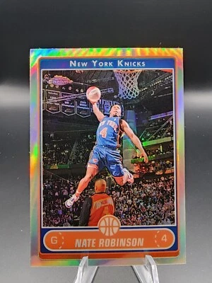 2006-07 Topps cromo refractor Nate Robinson #43 Foto 1 de 4
