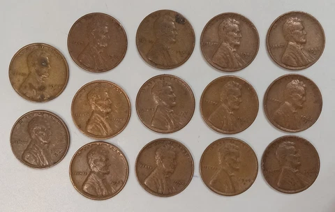 1944 S Lincoln wheat cent Cover