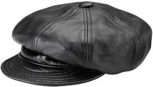 New York Hat Co. Lammleder Spitfire Kappe, Made in USA, Stil #9207 - Bild 1 von 6