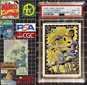 Marvel Comic Images Punisher 1988 - #41 In the Chamber - PSA 10 GEMA COMO NUEVO - POP 2 - Imagen 1 de 6
