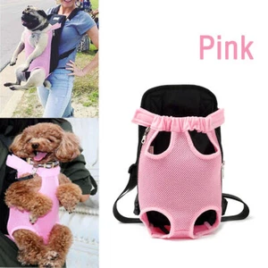 Adjustable Pet Travel Bag for Small Medium Dogs Cats Puppies, Medium, Pink - Picture 1 of 4