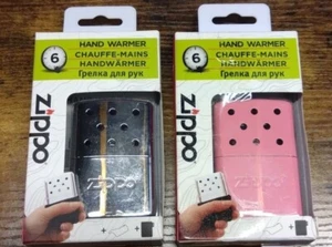 ZIPPO HANDWÄRMER WINTER PINK CHROM POLIERT NAHEZU GERUCHLOS 6 STUNDEN SCHNELLVERSAND - Bild 1 von 5