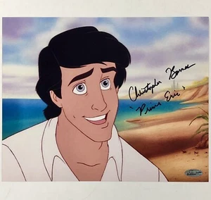 "Foto firmada de Christopher Daniel Barnes ""Príncipe Eric"" Sirenita 8x10 ~ Certificado de autenticidad OC - Imagen 1 de 2