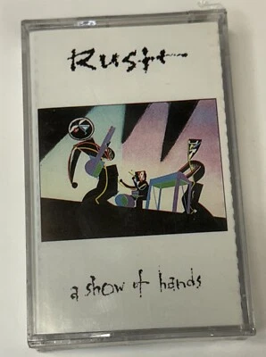 RUSH - A SHOW OF HANDS (1995) SEALED CASSETTE MADE IN TURKEY - Image 1 of 2