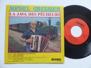 MICHEL GRESSIER La java des pecheurs ACCORDEON MUSETTE BG 5007 Photo TRAIN RRR - Bild 1 von 2