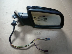 BMW 5er E60 E61 Außenspiegel rechts elektrich einklappbar BLACK SAPPHIRE met. - Bild 1 von 5