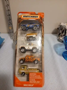 MATCHBOX MBX WILD OFF-ROAD GIFT PACK (5 CAR SET) 1:64 2019 - Picture 1 of 5