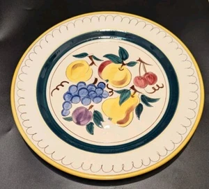 Vintage Stangl Serving / Chop Plate 14 ½” Fruit Pattern - Gorgeous! - Picture 1 of 3