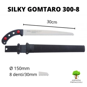 SEGHETTO SEGA FISSO PROFESSONALE SILKY GOMTARO 300-8 LAMA 300MM C/CUSTODIA - Imagen 1 de 8