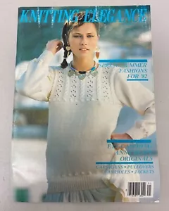 KNITTING ELEGANCE NO. 1 SPRING/ SUMMER FASHIONS FOR '82 KNITTING & CROCHET - Picture 1 of 2