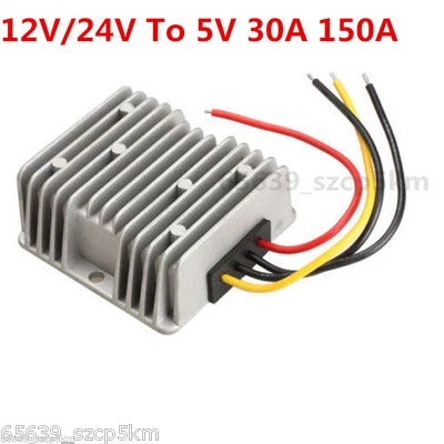 Voltage STEP-DOWN BUCK Power DC Converter Step Down Regulator 12V/24V To 5V 30A - Image 1 of 3