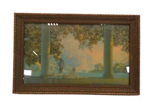 Art Maxfield Parrish "Daybreak" Framed Lithograph c. 1920s #1 - Picture 1 of 3