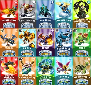 Skylanders NFC Cards - Spyro's Adventure, Giants & Swap-Force - Picture 1 of 166