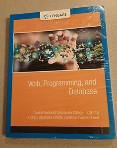 Web Programming and Database CTI 110 by Vodnik; Carey; DesJardins - Picture 1 of 4