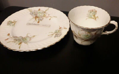 Rare Antique 1887 Sampson Bridgwood Vintage Tableware Plate & Cup Superb - Image 1 of 4