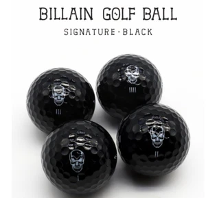 Villain Golf Balls Z-3 Signature Black White 3 Piece One Dozen - Picture 1 of 14