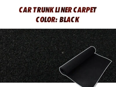 Altavoz universal negro 40""x79"" para camioneta de coche alfombra interior alfombra impermeable Foto 1 de 4