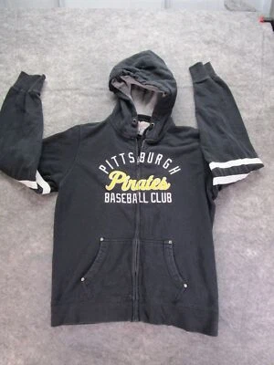 Pittsburgh Steelers Hoodie womens 2XL black full zip spell out Soft Grape - Image 1 of 4