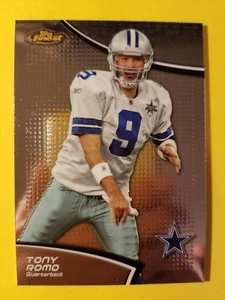 TONY ROMO #118 DALLAS COWBOYS - 2011 TOPPS FINEST NFL FOOTBALL - Picture 1 of 3