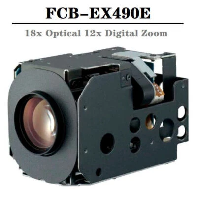 Original SONY FCB-EX490E FCB-EX490EP 18x Optical Zoom Color Block Camera Module - Image 1 of 2
