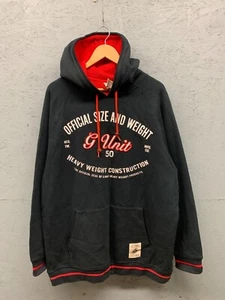 Vintage Y2K G-Unit Tools of the Trade Herren schwarz rot schwerer Hoodie Gr. XL - Bild 1 von 8