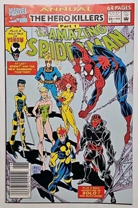 Amazing Spider-Man Annual #26 New Warriors Early Venom Solo Story Newsstand - Picture 1 of 11