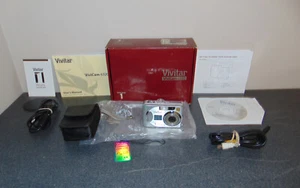 Vivitar Digital Camera Vivicam 6320 6.0MP Silver - Working - Complete - Picture 1 of 24